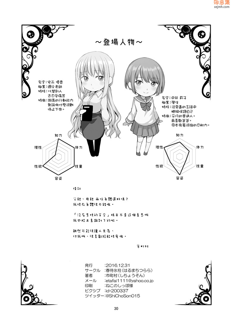 日本工口邪恶少女漫画：野兽蓼蓝(市町村)h本子