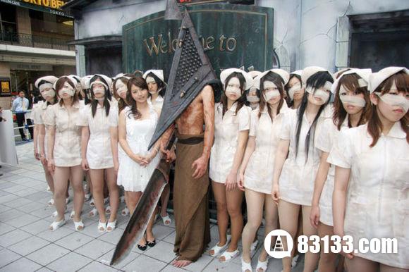 日本最恐怖的鬼屋的工作人员