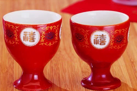 中式婚礼的交杯酒