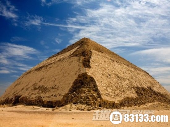 弯曲金字塔埃及代赫舒尔
