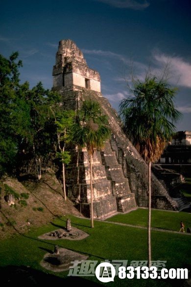 提卡尔玛雅金字塔危地马拉拉佩腾省