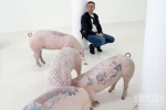 世界上最奇特纹身猪：猪皮能卖