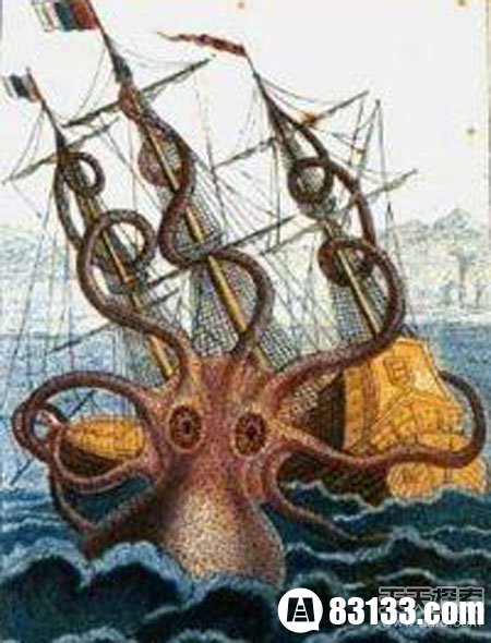 挪威神话中的章鱼海怪