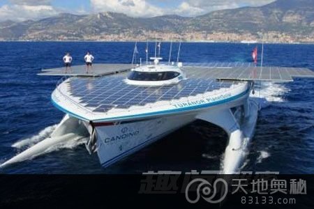 4.世界上最大的太阳能小型船