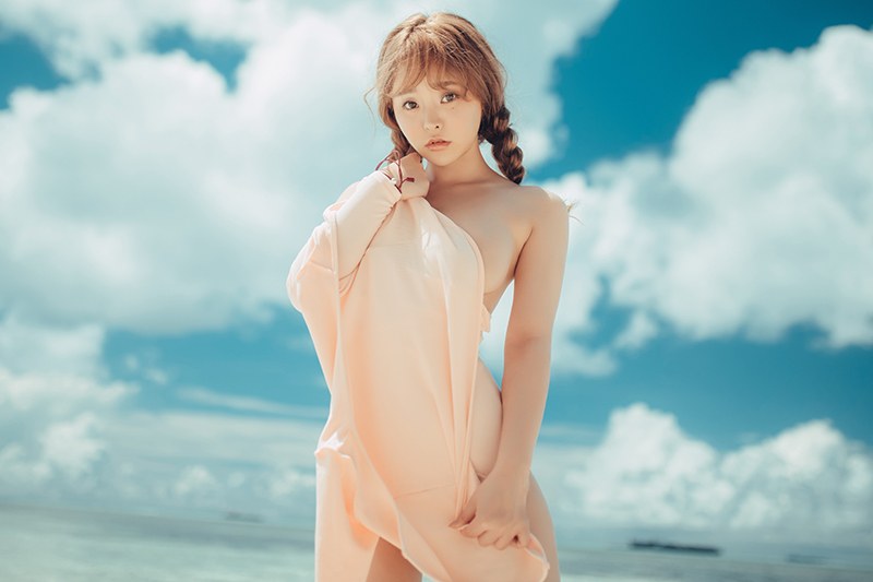 菠萝社美女老板柳侑绮童颜巨乳很吸睛(图12)