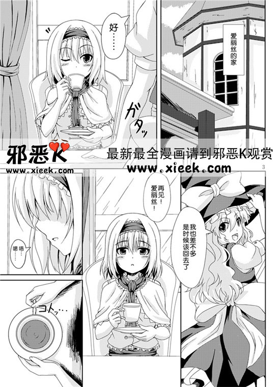 邪恶少女漫画之魔理沙侵