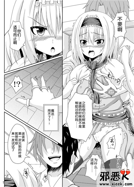 邪恶少女漫画之魔理沙侵