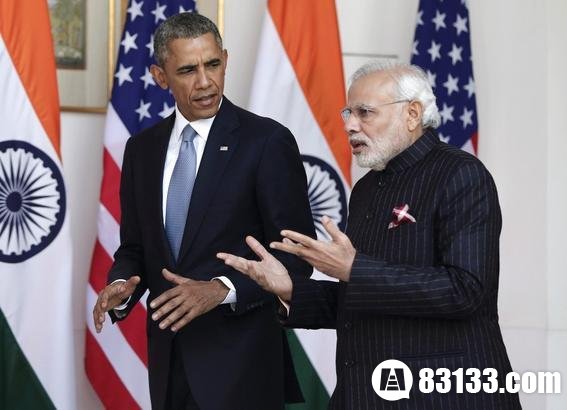 奥巴马同意帮印度造先进武器 提南海纠纷