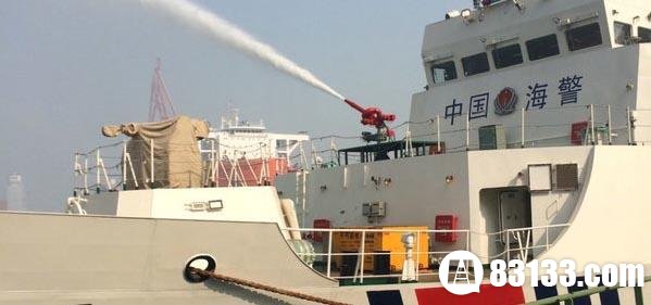 中国大批海警船装备舰炮 疑似30毫米口径