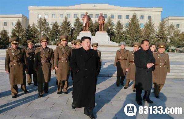 金正恩妹妹再度亮相 与其一同视察朝鲜空军指挥部　