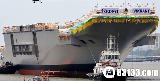 印国产航母定用电磁弹射 中国海军或遇劲敌