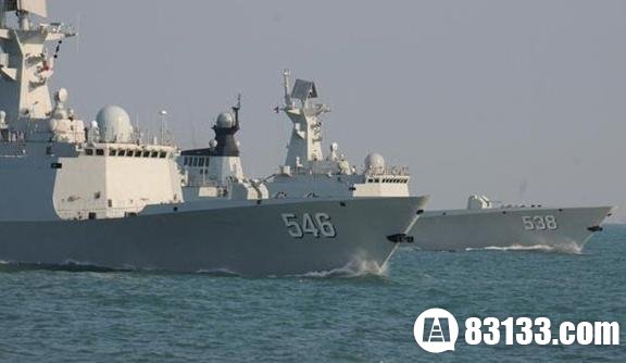 中国海军三大舰队西太演兵 历史上兵力最多