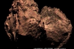罗塞塔获首幅67P彗星真色图像呈现红色