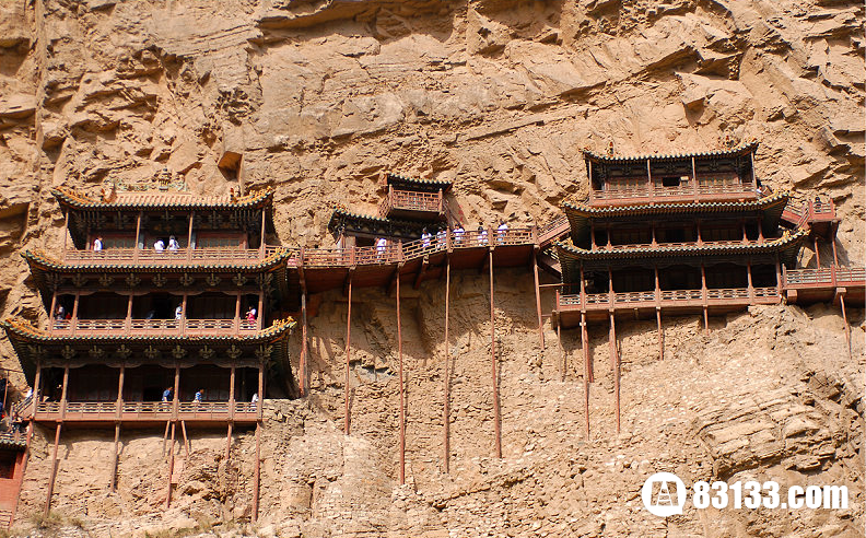 倒悬空寺：令人震撼的神秘建筑