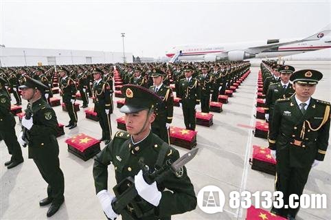 中国人民志愿军68具遗骸将回国 韩媒：3月归还