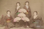 20世纪初日本艺伎的生活写真