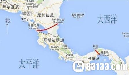 美媒:美担忧中国建尼加拉瓜运河 挑战巴拿马运河 