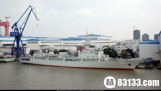 中国海军又一艘电子侦察船将服役 曾监视“环太军演”