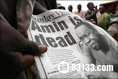 乌干达吃人暴君前总统伊迪·阿明的吃人真像