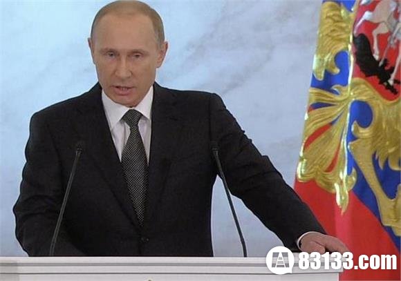 普京指责西方挑起乌克兰危机 遏制俄罗斯