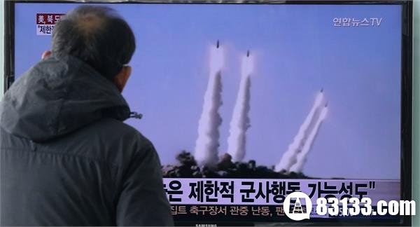 朝鲜试射导弹令中国神经紧绷 美韩下月军演