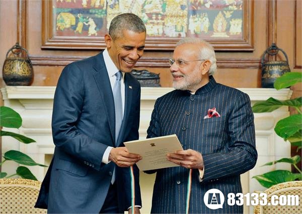 奥巴马访印“对冲中国”印度急忙访问北京平息怒火