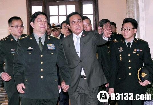 泰国投解放军怀抱 美国再平衡战略遭质疑
