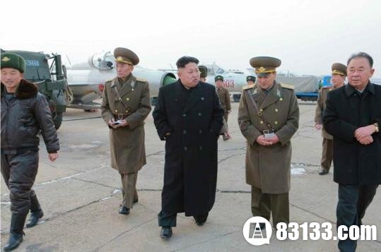 金正恩视察朝鲜人民军航空及反航空军第458军部队