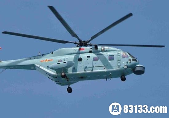 解放军一大型直升机遭曝光 或将成为航母反潜利刃