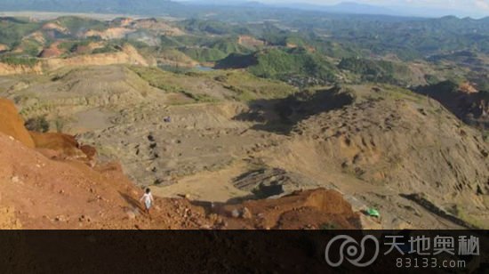 　　缅甸著名玉石矿区帕敢（网页截图）