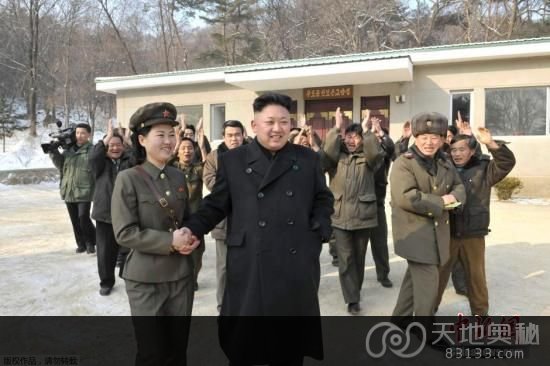 　资料图：朝鲜最高领导人金正恩。