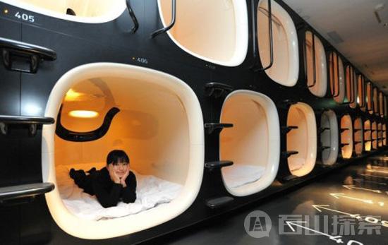 日本15个与众不同的习惯之胶囊旅馆
