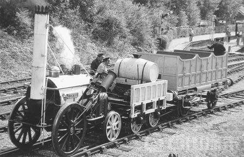 英国制造世界第一条铁路斯托克顿