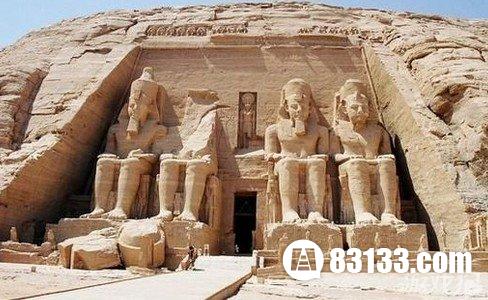 古埃及十大发现：阿布辛伯神庙