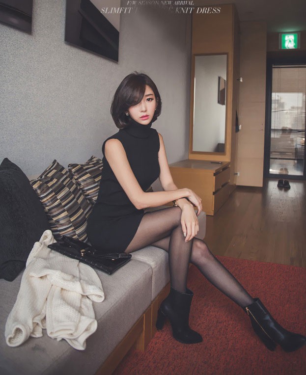 丝袜美腿韩国美女淑女性感气质时尚写真