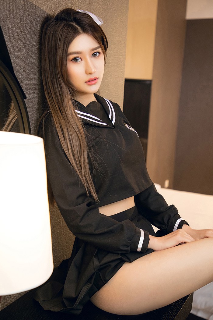 可爱学妹欣怡学生装浑圆美乳好想触摸(图19)